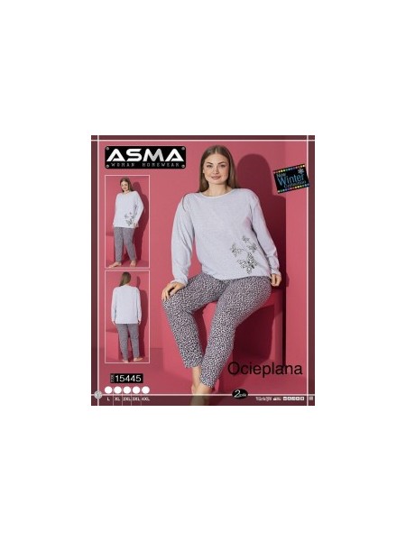 PIŻAMA DAMSKA TURECKA. SIZE: L-4XL ( 5 SZT/PACZKA ) KOLOR JAK NA ZDZIĘCIU