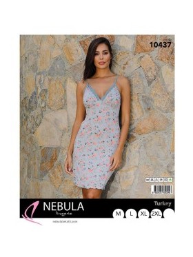 KOSZULA NOCNA WISKOZA TURECKA. SIZE: M-2XL ( 4 SZT/PACZKA ) KOLOR JAK NA ZDZIĘCIU