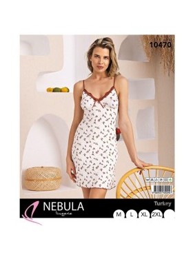 KOSZULA NOCNA WISKOZA TURECKA. SIZE: M-2XL ( 4 SZT/PACZKA ) KOLOR JAK NA ZDZIĘCIU