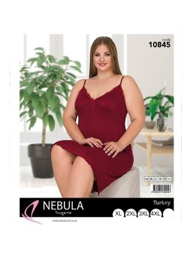 KOSZULA NOCNA WISKOZA TURECKA. SIZE: XL-4XL ( 4 SZT/PACZKA ) KOLOR JAK NA ZDZIĘCIU