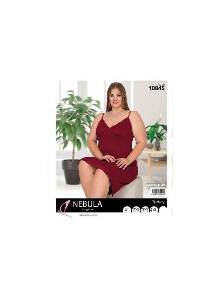 KOSZULA NOCNA WISKOZA TURECKA. SIZE: XL-4XL ( 4 SZT/PACZKA ) KOLOR JAK NA ZDZIĘCIU