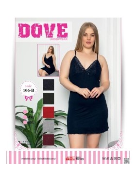 KOSZULA NOCNA WISKOZA TURECKA. SIZE: 3XL-5XL ( 3 SZT/PACZKA ) KOLOR JAK NA ZDZIĘCIU