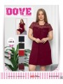 KOSZULA NOCNA WISKOZA TURECKA. SIZE: 3XL-5XL ( 3 SZT/PACZKA ) KOLOR JAK NA ZDZIĘCIU