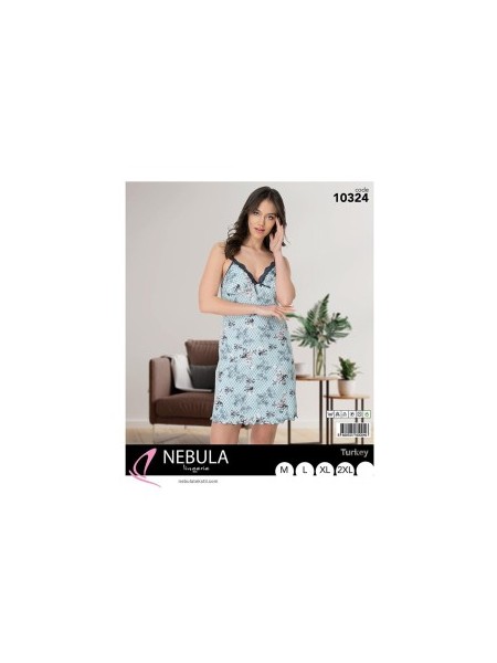 KOSZULA NOCNA WISKOZA TURECKA. SIZE: M-2XL ( 4 SZT/PACZKA ) KOLOR JAK NA ZDZIĘCIU