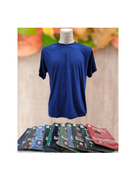 KOSZULKI MĘSKIE (AMERICAN). SIZE:3XL-5XL (12SZT/PACZKA) KOLOR JAK NA ZDZIĘCIU