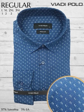 KOSZULE MIĘSKIE REGULAR. SIZE L-3XL. KOLOR JAK NA ZDJĘCIU (6SZT/PACZKA)