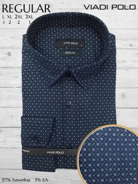 KOSZULE MIĘSKIE REGULAR. SIZE L-3XL. KOLOR JAK NA ZDJĘCIU (6SZT/PACZKA)