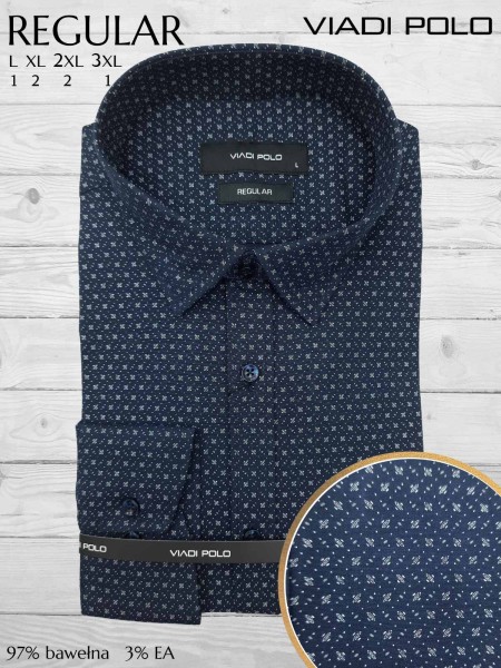 KOSZULE MIĘSKIE REGULAR. SIZE L-3XL. KOLOR JAK NA ZDJĘCIU (6SZT/PACZKA)