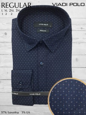 KOSZULE MIĘSKIE REGULAR. SIZE L-3XL. KOLOR JAK NA ZDJĘCIU (6SZT/PACZKA)