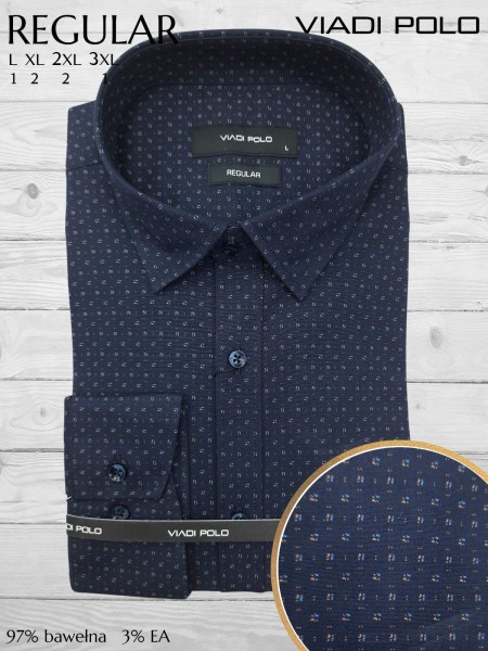 KOSZULE MIĘSKIE REGULAR. SIZE L-3XL. KOLOR JAK NA ZDJĘCIU (6SZT/PACZKA)