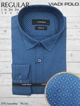 KOSZULE MIĘSKIE REGULAR. SIZE L-3XL. KOLOR JAK NA ZDJĘCIU (6SZT/PACZKA)