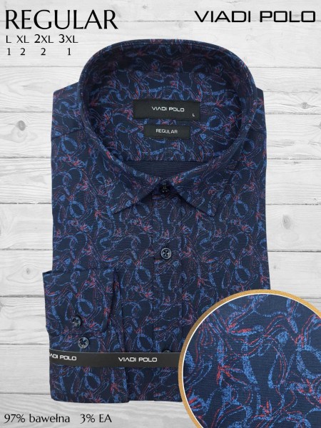 KOSZULE MIĘSKIE REGULAR. SIZE L-3XL. KOLOR JAK NA ZDJĘCIU (6SZT/PACZKA)