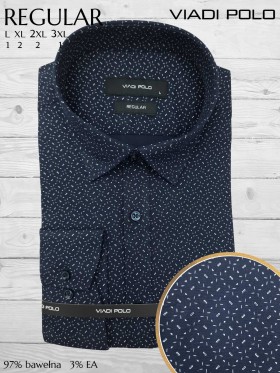 KOSZULE MIĘSKIE REGULAR. SIZE L-3XL. KOLOR JAK NA ZDJĘCIU (6SZT/PACZKA)