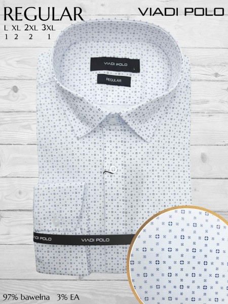 KOSZULE MIĘSKIE REGULAR. SIZE L-3XL. KOLOR JAK NA ZDJĘCIU (6SZT/PACZKA)