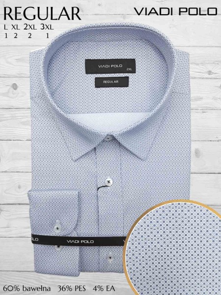 KOSZULE MIĘSKIE REGULAR. SIZE L-3XL. KOLOR JAK NA ZDJĘCIU (6SZT/PACZKA)