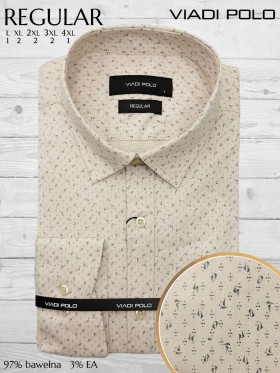 KOSZULE MIĘSKIE REGULAR. SIZE L-4XL. KOLOR JAK NA ZDJĘCIU (8SZT/PACZKA)