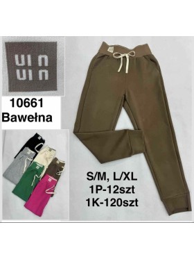 SPODNIE/LEGGINSY DAMSKIE. SIZE S-XL, KOLOR: JAK NA ZDJĘCIU (12szt/paczka)