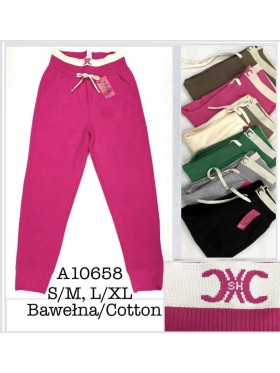 SPODNIE/LEGGINSY DAMSKIE. SIZE S-XL, KOLOR: JAK NA ZDJĘCIU (12szt/paczka)