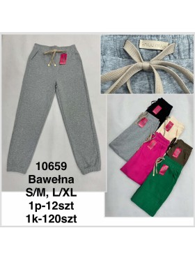 SPODNIE/LEGGINSY DAMSKIE. SIZE S-XL, KOLOR: JAK NA ZDJĘCIU (12szt/paczka)