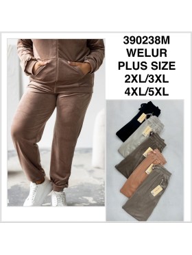 SPODNIE/LEGGINSY DAMSKIE. SIZE 2XL-5XL, KOLOR: JAK NA ZDJĘCIU (12szt/paczka)
