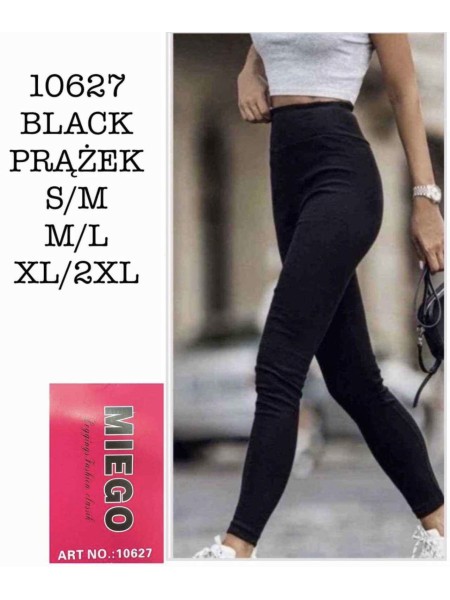 SPODNIE/LEGGINSY DAMSKIE. SIZE S-2XL, KOLOR: JAK NA ZDJĘCIU (12szt/paczka)