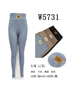 SPODNIE/LEGGINSY DAMSKIE. SIZE S-XL, KOLOR: JAK NA ZDJĘCIU (12szt/paczka)