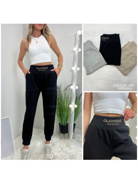SPODNIE/LEGGINSY DAMSKIE. SIZE S-2XL, KOLOR: JAK NA ZDJĘCIU (12szt/paczka)