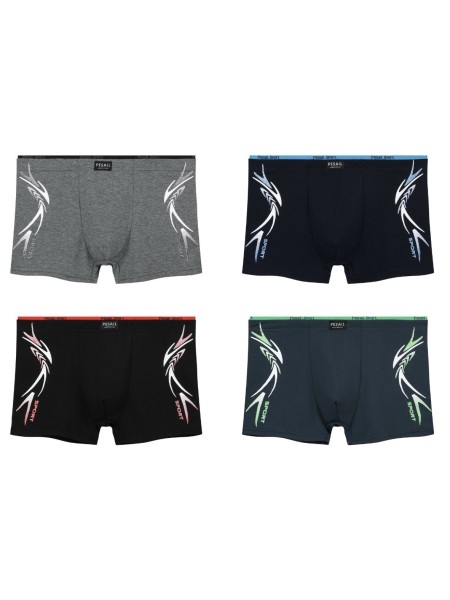 Bokserki Męskie, Size M-3XL , Kolor Jak na zdzięciu (24szt/paczka)