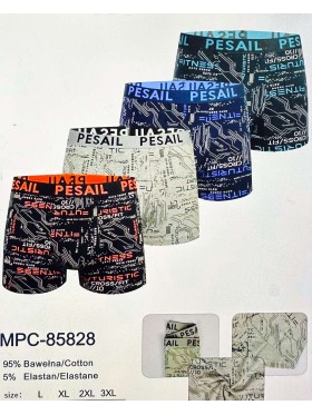 Bokserki Męskie, Size L-3XL , Kolor Jak na zdzięciu (24szt/paczka)