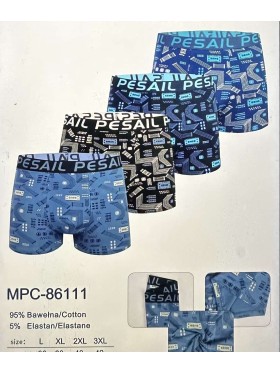 Bokserki Męskie, Size L-3XL , Kolor Jak na zdzięciu (24szt/paczka)