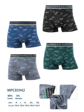Bokserki Męskie, Size M-3XL , Kolor Jak na zdzięciu (24szt/paczka)