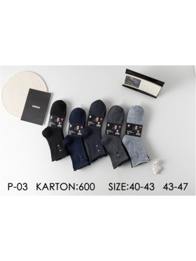 SKARPETY MĘSKIE . SIZE 40-47 (40PAR/PACZKA) KOLOR JAK NA ZDZJĘCIU