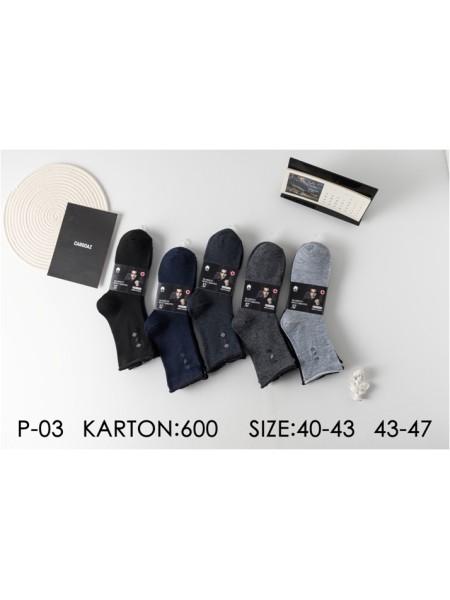 SKARPETY MĘSKIE . SIZE 40-47 (40PAR/PACZKA) KOLOR JAK NA ZDZJĘCIU
