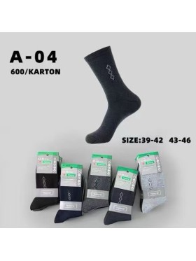 SKARPETY MĘSKIE . SIZE 39-46 (40PAR/PACZKA) KOLOR JAK NA ZDZJĘCIU