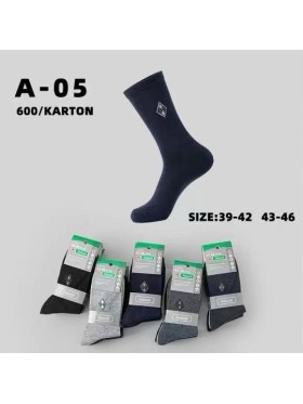 SKARPETY MĘSKIE . SIZE 39-46 (40PAR/PACZKA) KOLOR JAK NA ZDZJĘCIU