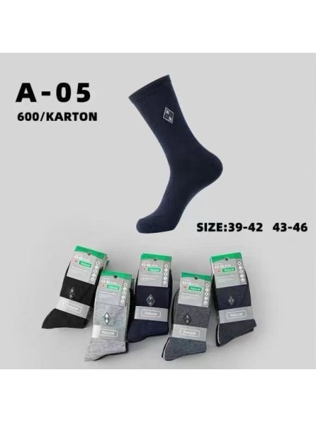 SKARPETY MĘSKIE . SIZE 39-46 (40PAR/PACZKA) KOLOR JAK NA ZDZJĘCIU