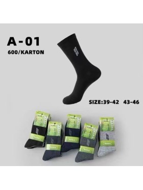 SKARPETY MĘSKIE . SIZE 39-46 (40PAR/PACZKA) KOLOR JAK NA ZDZJĘCIU