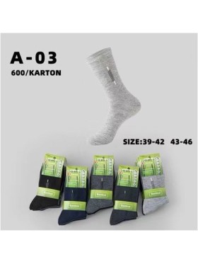 SKARPETY MĘSKIE . SIZE 39-46 (40PAR/PACZKA) KOLOR JAK NA ZDZJĘCIU
