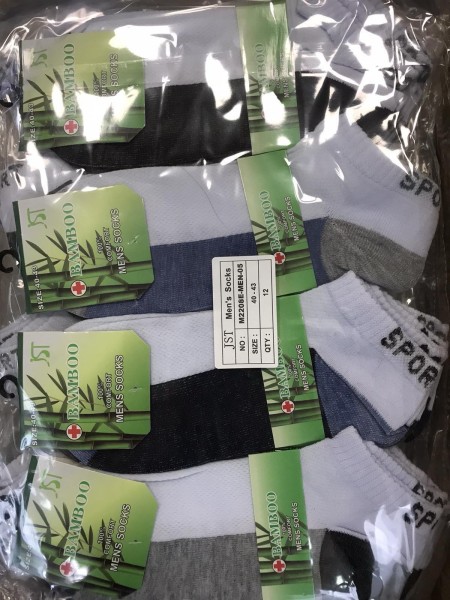 STOPKI MĘSKIE . SIZE 40-47 (24PAR/PACZKA) KOLOR JAK NA ZDZJĘCIU