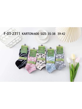 STOPKI DAMSKIE . SIZE 35-42 (24PAR/PACZKA) KOLOR JAK NA ZDZJĘCIU