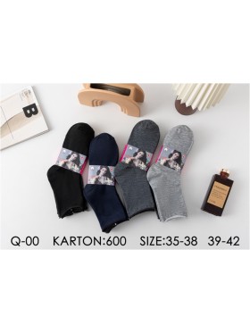 SKARPETY DAMSKIE . SIZE 35-42 (40PAR/PACZKA) KOLOR JAK NA ZDZJĘCIU