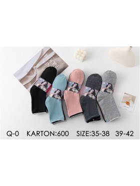 SKARPETY DAMSKIE . SIZE 35-42 (40PAR/PACZKA) KOLOR JAK NA ZDZJĘCIU
