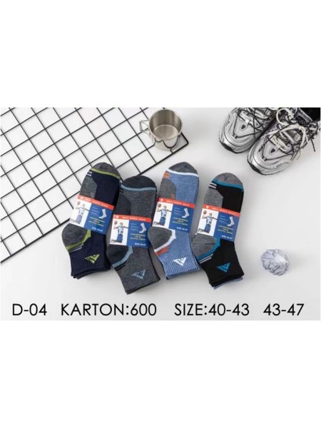 SKARPETY MĘSKIE . SIZE 40-47 (40PAR/PACZKA) KOLOR JAK NA ZDZJĘCIU