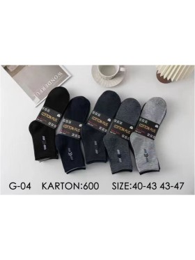 SKARPETY MĘSKIE . SIZE 40-47 (40PAR/PACZKA) KOLOR JAK NA ZDZJĘCIU