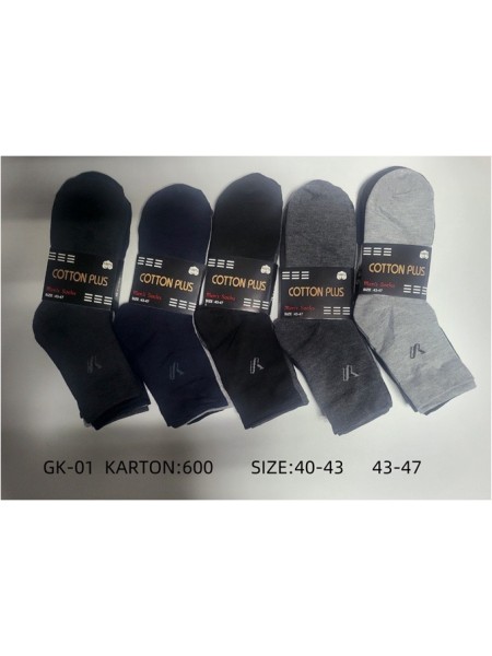 SKARPETY MĘSKIE . SIZE 40-47 (40PAR/PACZKA) KOLOR JAK NA ZDZJĘCIU