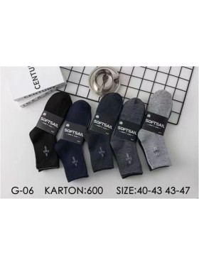 SKARPETY MĘSKIE . SIZE 40-47 (40PAR/PACZKA) KOLOR JAK NA ZDZJĘCIU