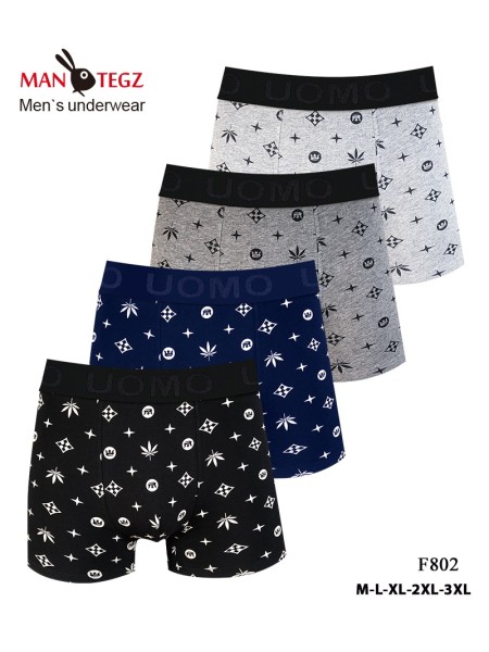 Bokserki Męskie, Size M-3XL , Kolor Jak na zdzięciu (24szt/paczka)