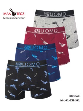 Bokserki Męskie, Size M-3XL , Kolor Jak na zdzięciu (24szt/paczka)