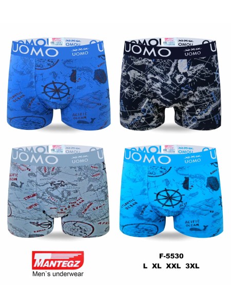Bokserki Męskie, Size L-3XL , Kolor Jak na zdzięciu (24szt/paczka)