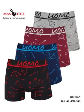 Bokserki Męskie, Size M-3XL , Kolor Jak na zdzięciu (24szt/paczka)